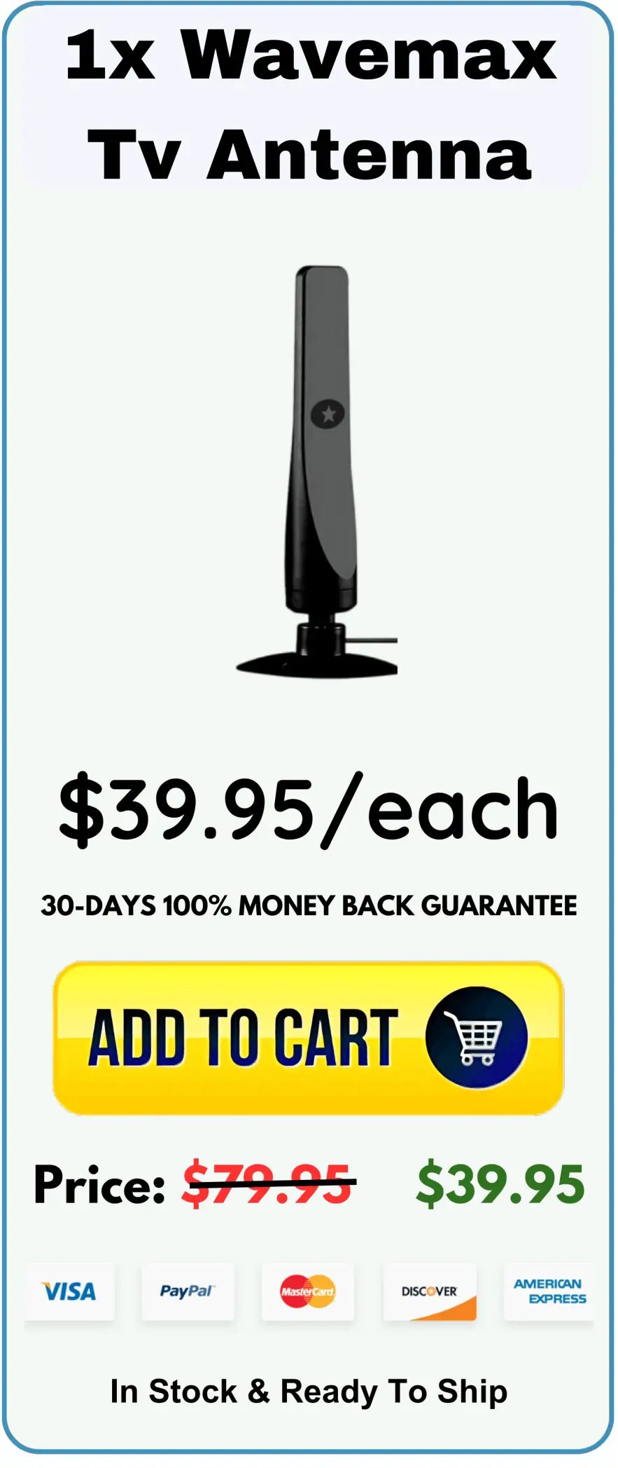 Wavemax TV Antenna price